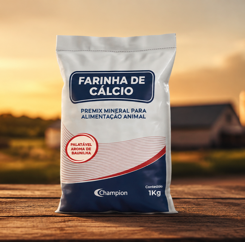 Embalagem Farinhas de Cálcio Champion